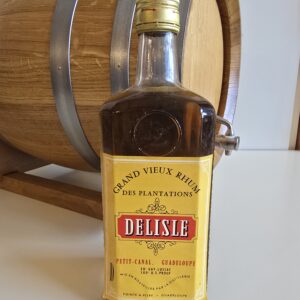 RHUM VIEUX DELISLE 70 CL 50° CIRCA 1960