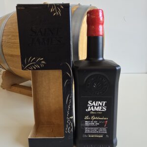 RHUM VIEUX ST JAMES 70 CL 55.2° LES EPHEMERES N° 1 MILLESIME 2001 BRUT DE FUT