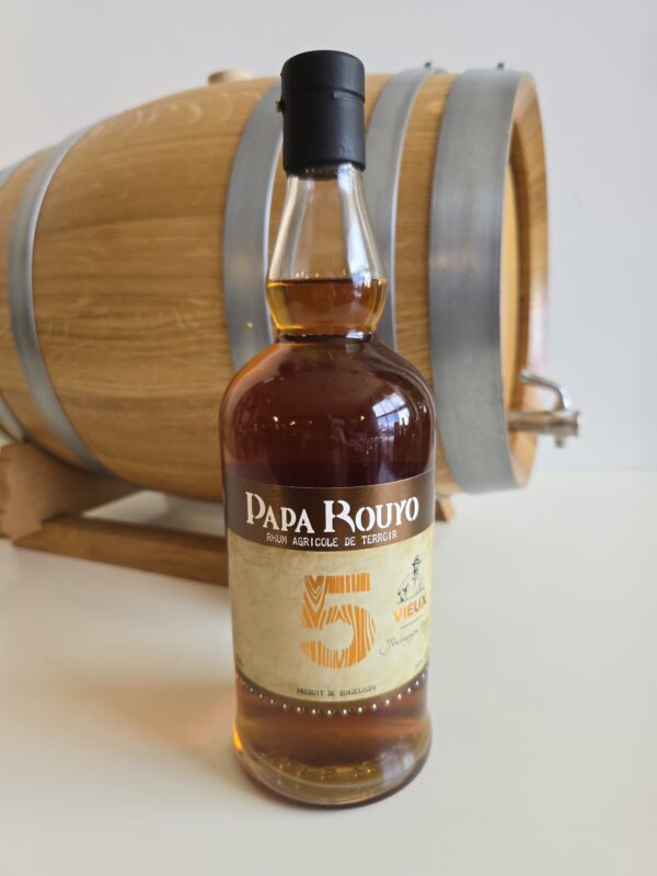RHUM VIEUX PAPA ROUYO 70 CL 45°  5 ANS CUVEE JENERASYON DOILO