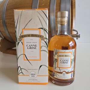 RHUM VIEUX BIELLE CANNE GRISE 50 CL 48°  MILLESIME 2018