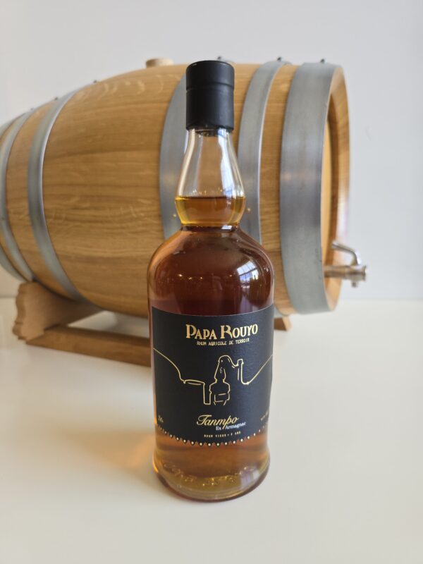 RHUM VIEUX PAPA ROUYO 70 CL 44.4° TANMPO EX ARMAGNAC MILLESIME 2021