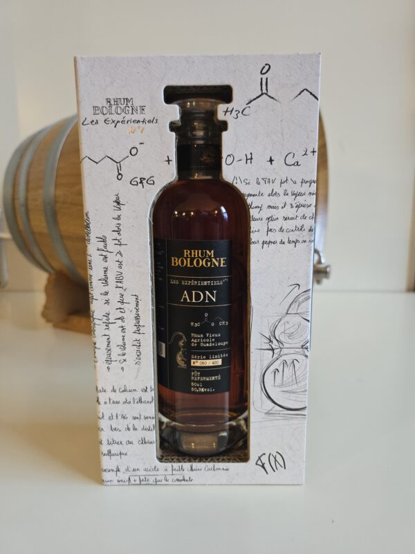 RHUM VIEUX BOLOGNE 50 CL 50.3° " LES EXPERIENTIELS N°1 CUVEE ADN – Image 2