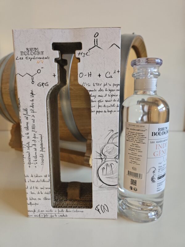 RHUM BLANC AGRICOLE BOLOGNE 50 CL 56° " LES EXPERIENTIELS " N°1 CUVEE INDIGENE