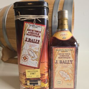 RHUM VIEUX BALLY 70 CL 45° MILLESIME 1987