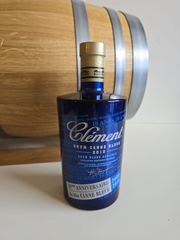 RHUM BLANC CLEMENT 70 CL 50° CANNE BLEUE 2010