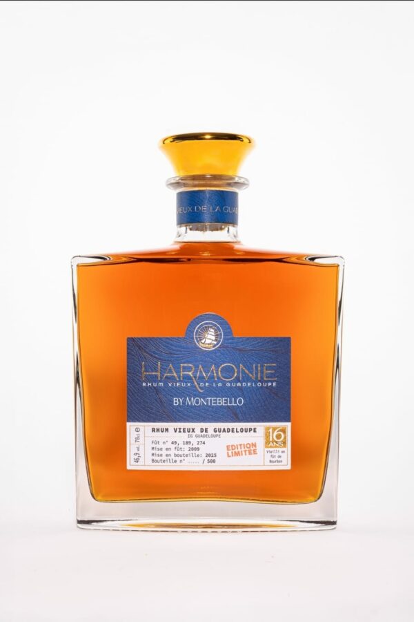 RHUM VIEUX MONTEBELLO 70 CL 46.9° CUVEE HARMONIE MILLESIME 2009 – Image 2