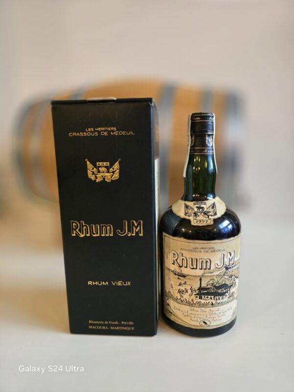 RHUM VIEUX JM 70 CL 48.8° MILLESIME 1997 10 ANS