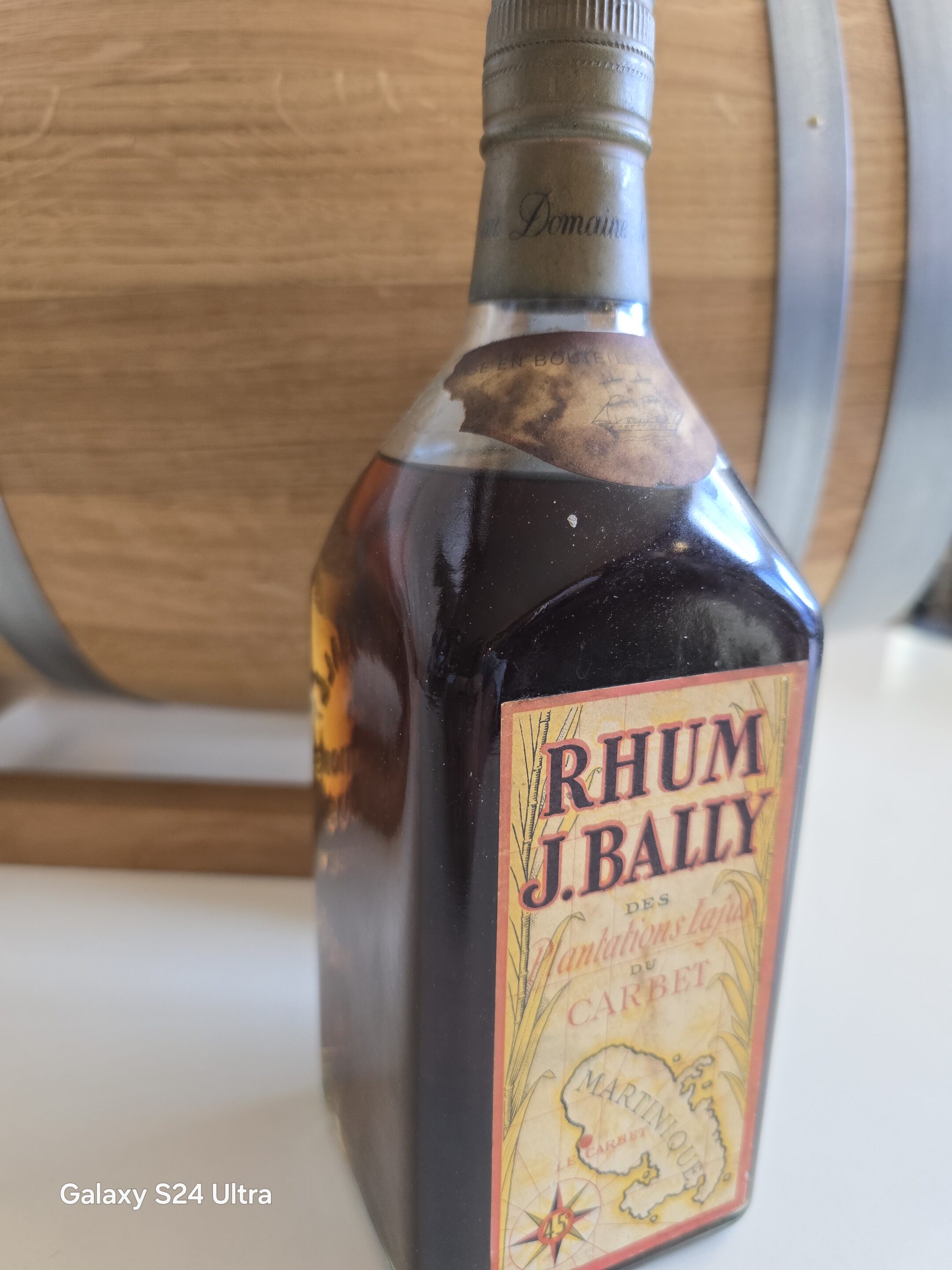 RHUM VIEUX BALLY 75 CL 45° MILLESIME 1924 – Image 3