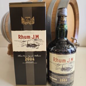 RHUM VIEUX JM 70 CL 44.3° MILLESIME 2004 BRUT DE FUT