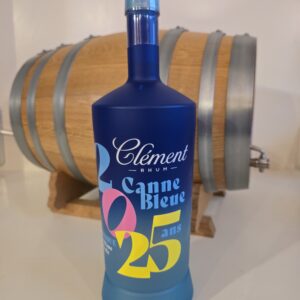 RHUM BLANC CLEMENT 1L5 50° MAGNUM CANNE BLEUE ANNIVERSAIRE 2025