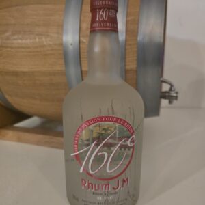 RHUM BLANC JM 70 CL 50° 160 IEME ANNIVERSAIRE