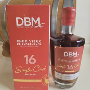 RHUM VIEUX DBM 70 CL 60.2° MILLESIME 2007 16 ANS