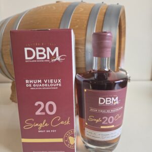 RHUM VIEUX DBM 70 CL 58.7° MILLESIME 2003 20 ANS