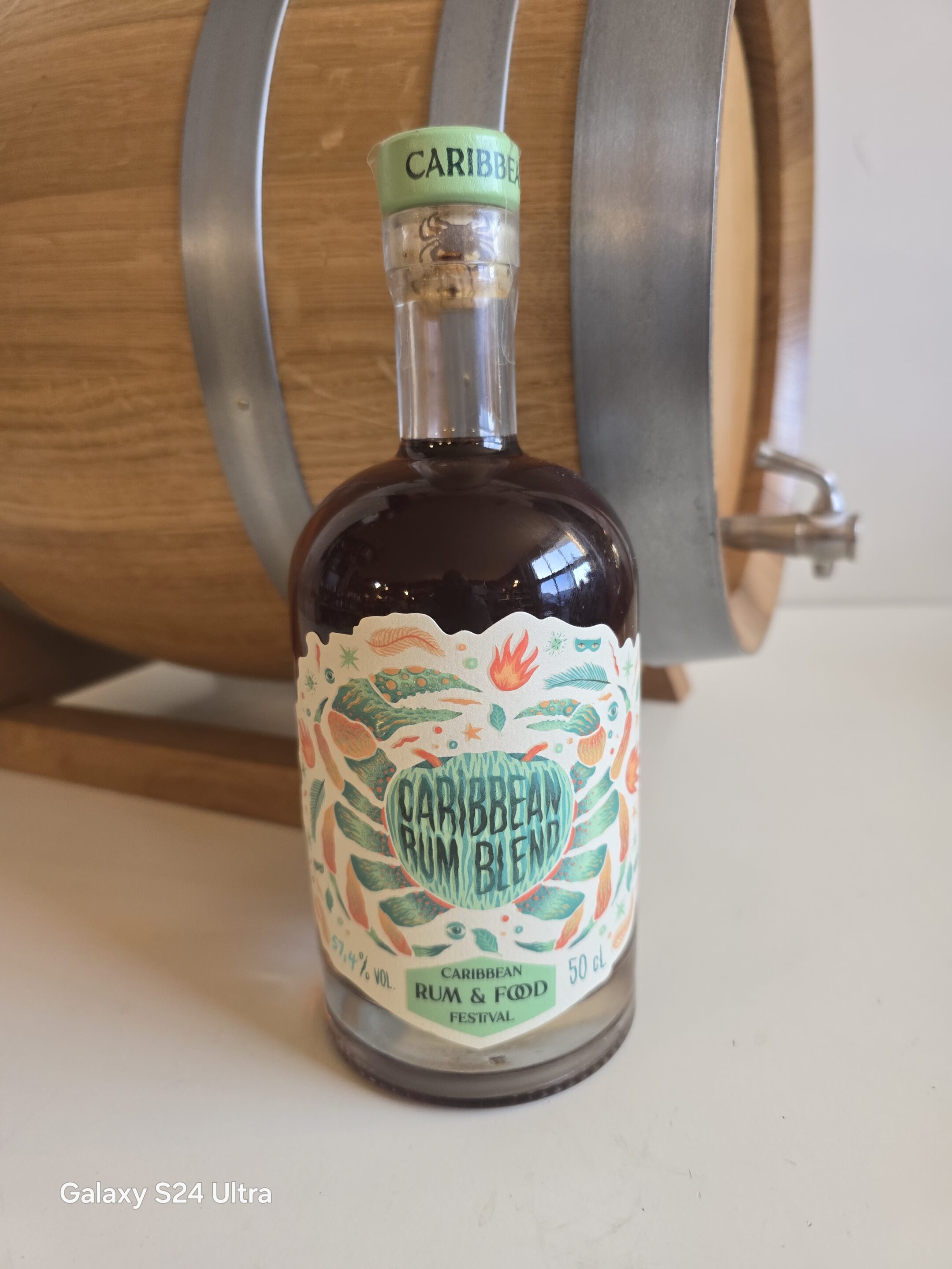 RHUM VIEUX CARIBBEAN RUM BLEND 50 CL 57.4°