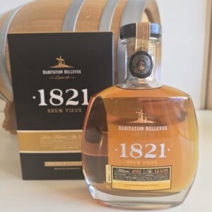 RHUM VIEUX BELLEVUE 1821 70 CL 45 ° 12 ANS MILLESIME 2010