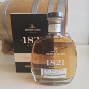RHUM VIEUX BELLEVUE 1821 70 CL 45° 6 ANS MILLESIME 2017