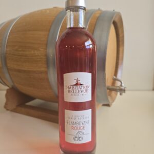 LIQUEUR BELLEVUE CERISE ACEROLA 70 CL 25° FLAMBOYANT ROUGE