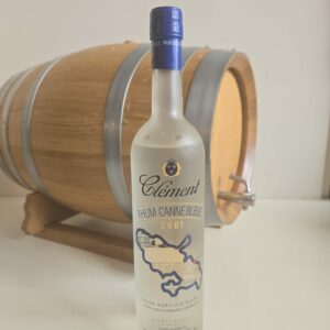 RHUM BLANC CLEMENT 70 CL 50° CANNE BLEUE 2001