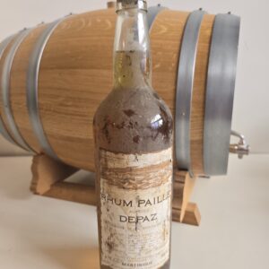 RHUM PAILLE DEPAZ 1 L 50° CIRCA 1965 CAPSULE ALU