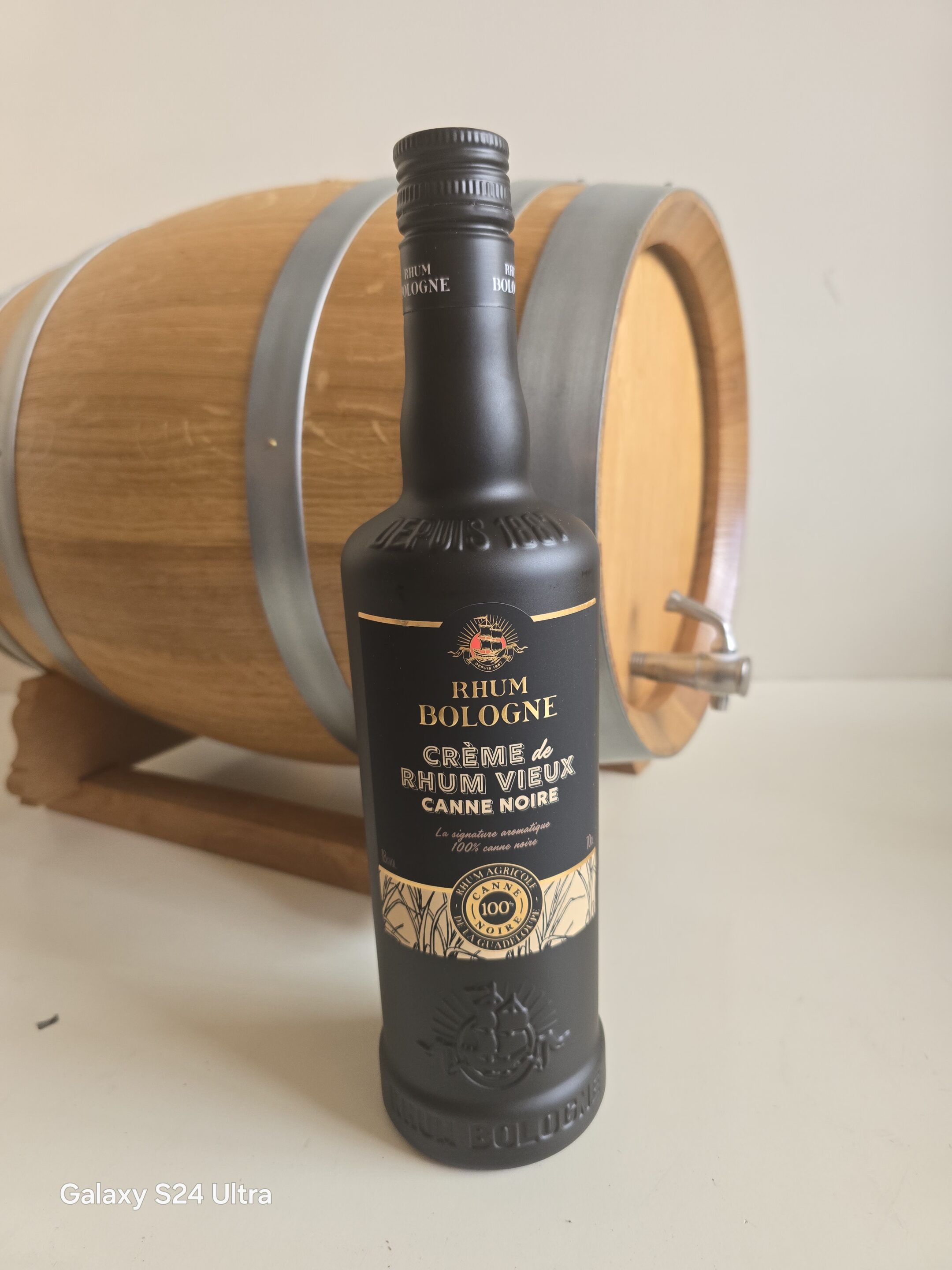CREME DE RHUM VIEUX BOLOGNE 70 CL 18° 100% CANNE NOIRE