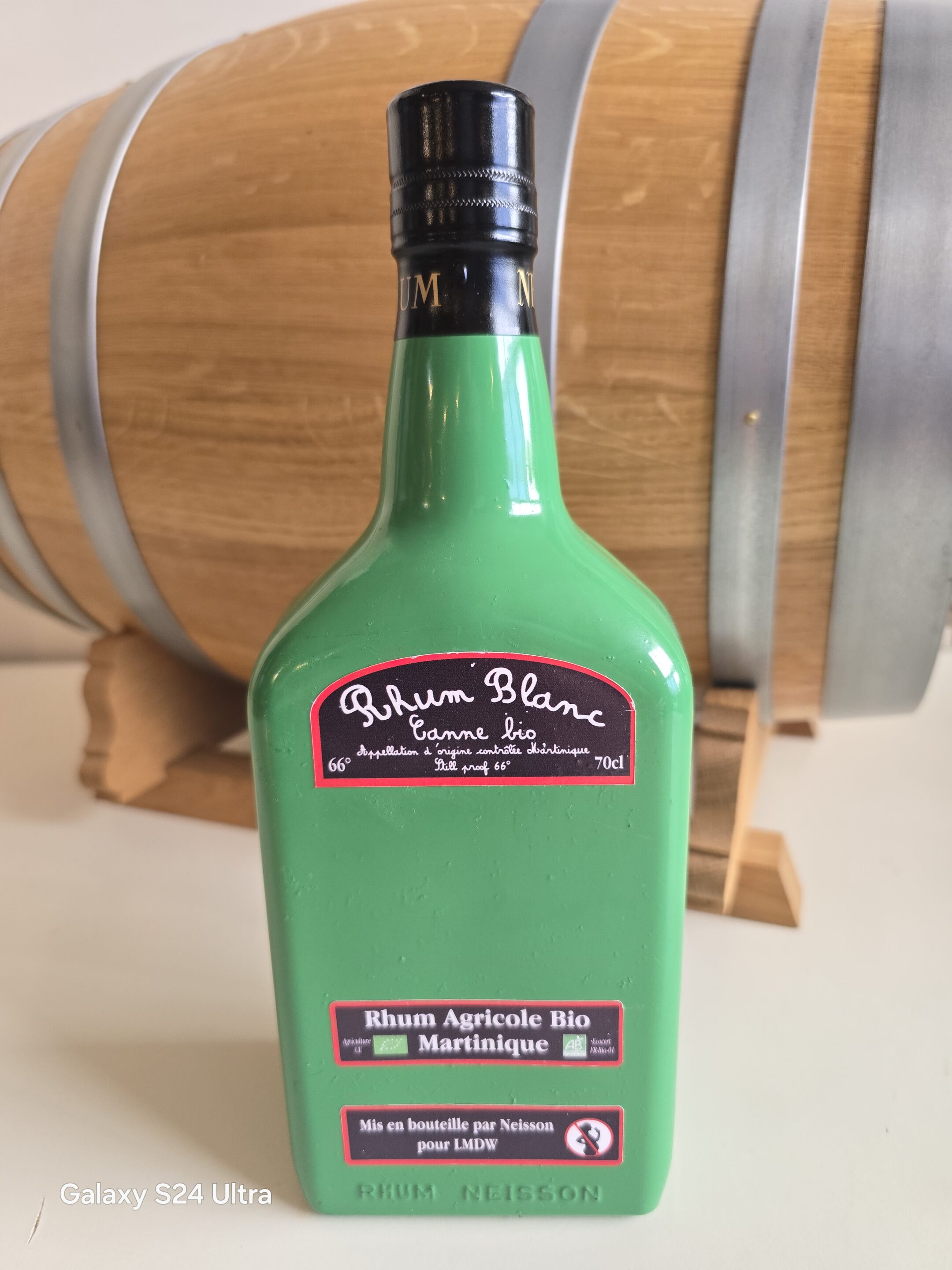 RHUM BLANC NEISSON 70 CL 66°TATANKA LE COUPEUR MILLESIME 2016 - BIO – Image 2