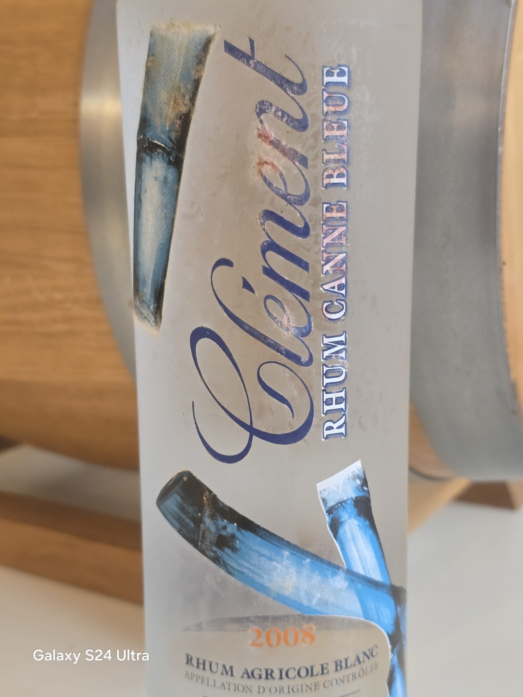 RHUM BLANC CLEMENT 70 CL 50° CANNE BLEUE 2008 – Image 2