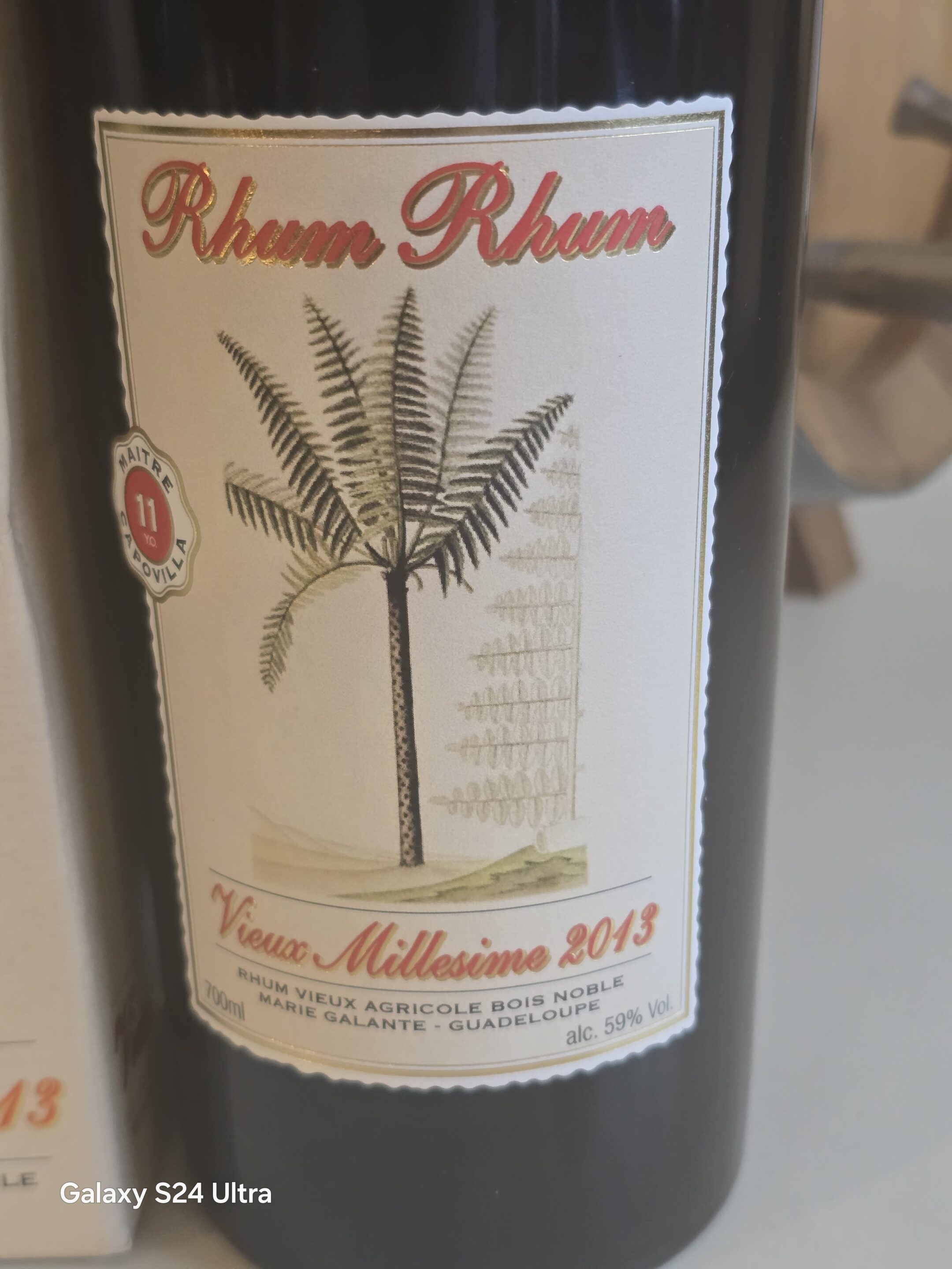 RHUM VIEUX LIBERATION 70 CL 59° MILLESIME 2013 – Image 2