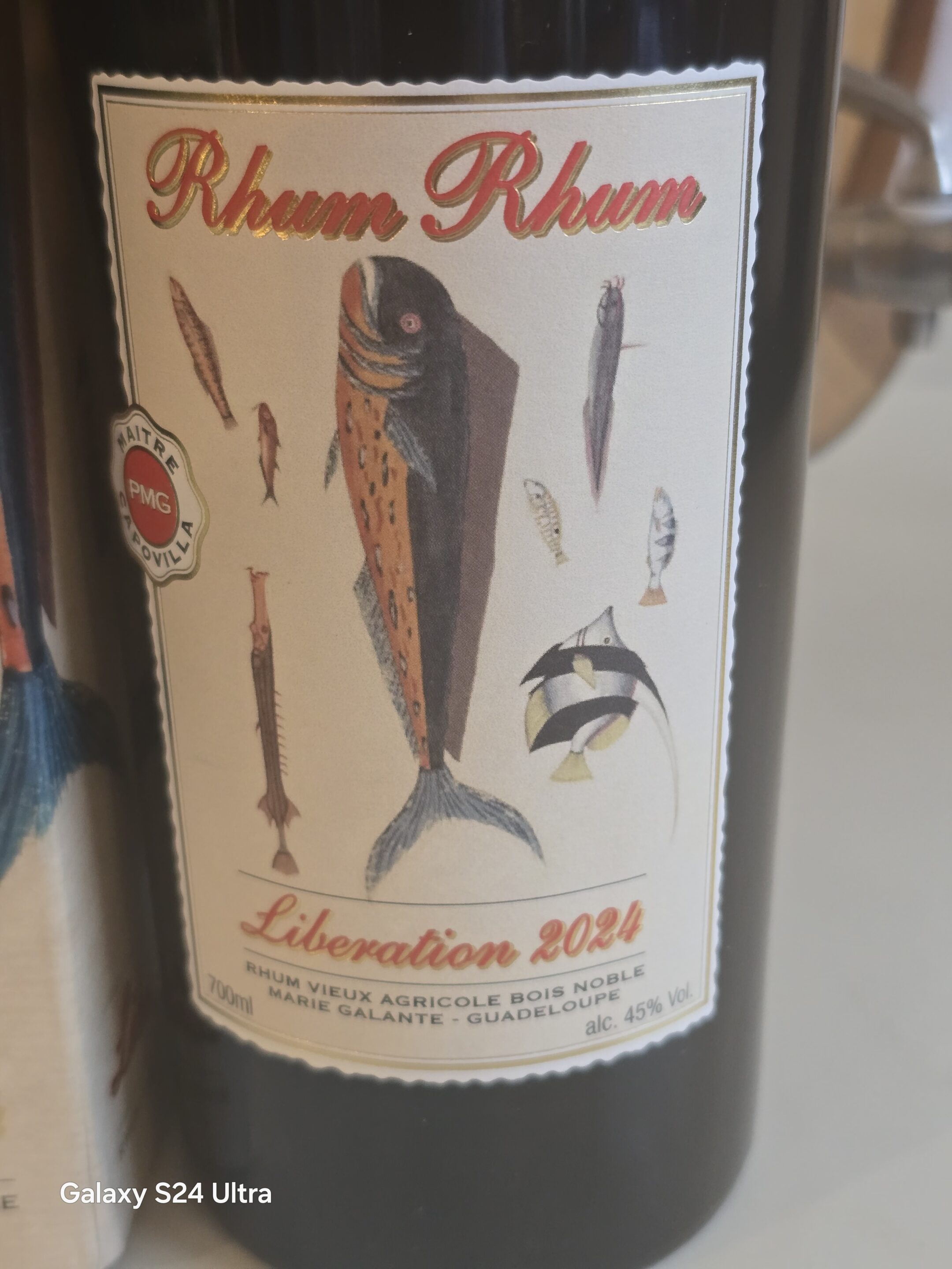 RHUM VIEUX LIBERATION 70 CL 45° MILLESIME 2024 REDUITE – Image 2